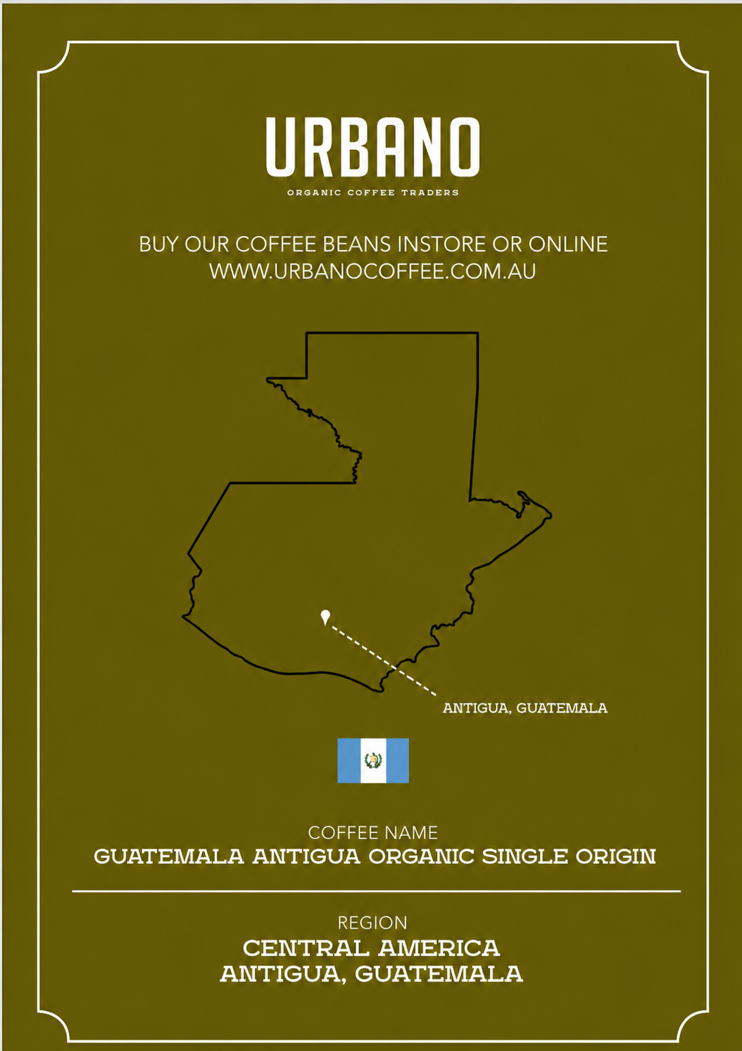 Guatemala Antigua Organic Single Origin