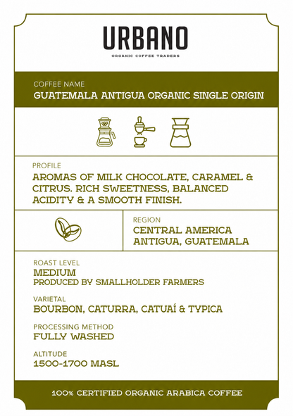 Guatemala Antigua Organic Single Origin